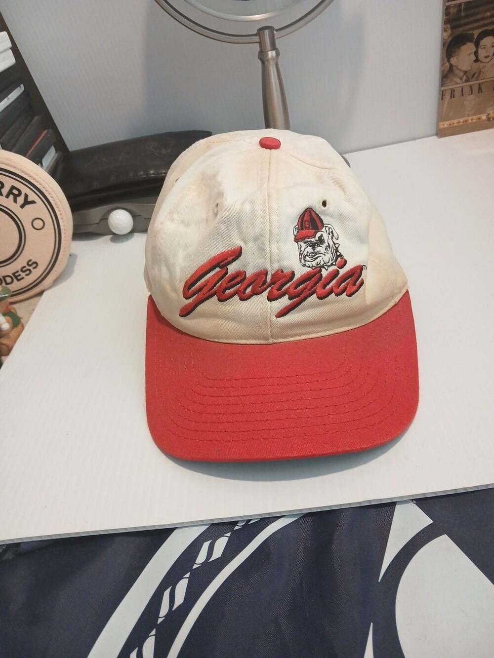 Collegiate Licensed Product Georgia Bulldogs Snapback Hat Vintage